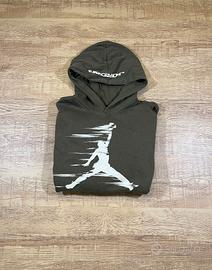 Felpa Jordan Jumpman Vintage Hoodie Grigio Oliva