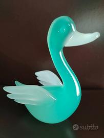 Vetro di Murano : Papera Archimede Seguso etichett