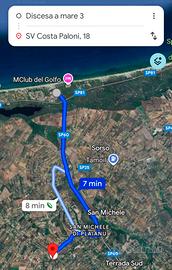 Costa Paloni rudere da ricostruire 4 Km dal mare