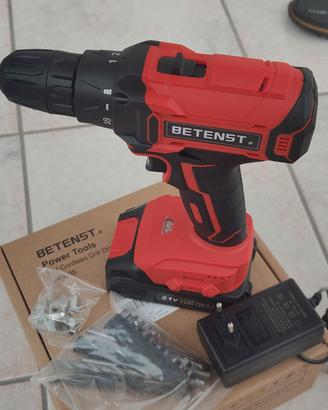 Trapano Avvitatore a Batteria 21V con batteria 
