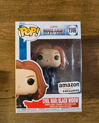Funko Pop! Marvel Civil War Black Widow 1146