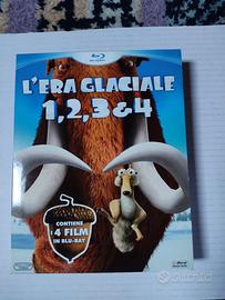 Box Cofanetto film blu-ray L'Era Glaciale 1-4