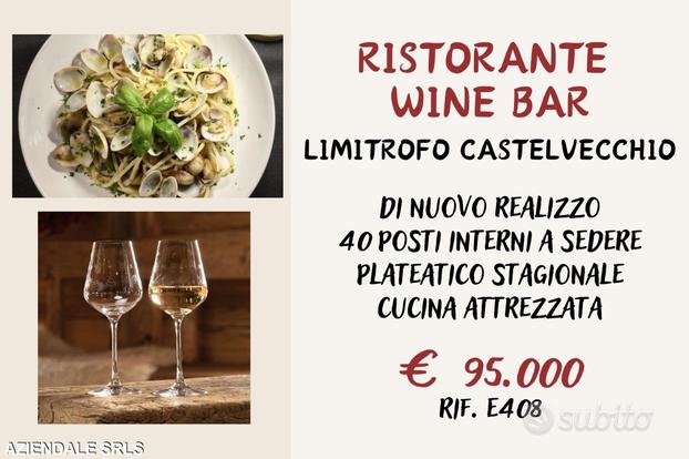 Aziendale - risto winebar limitrofo castelvecchio