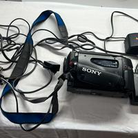 Sony CCD-TR305E Video8 Handycam 10x + AC-V35 + RFU