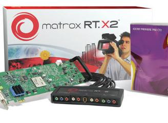 Scheda Matrox RTX2, con scheda sistema di editing.