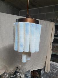 lampadario in vetro di murano venini 