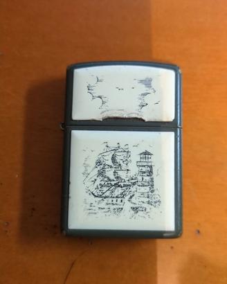 Zippo Zippo Scrimshaw Ship