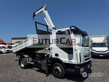 Iveco eurocargo 75E18 Gru e ribaltabile 2009