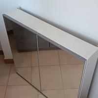 Mobiletto specchio da bagno