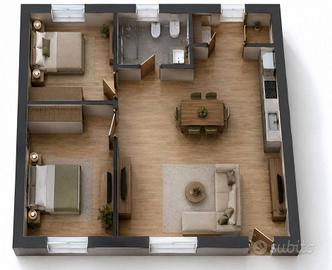 Appartamento di 80 m² con 3 locali a Mordano
