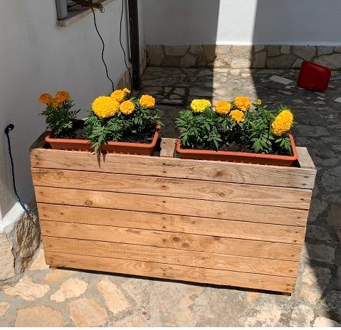 Fioriera pallet Prezzi e offerte usato