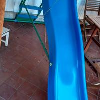 Scivolo da giardino o terrazzo doppia curva