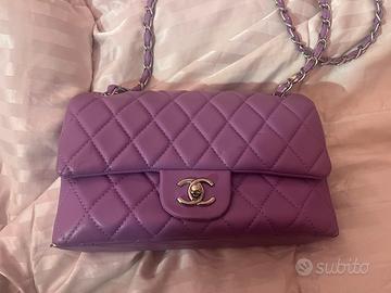 Borsa Chanel viola