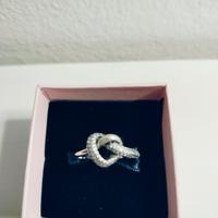 Anello con simbolo infinito a cuore Pandora