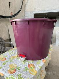Mastello Cantina 350 Litri Mobil Plastic Rubinetto
