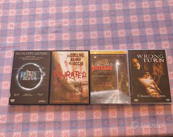 Lotto di 4 DVD di film horror