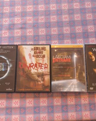 Lotto di 4 DVD di film horror