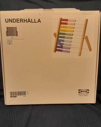 Pallottoliere IKEA + orologio bambino