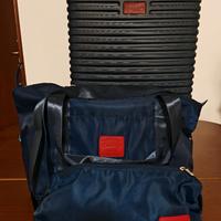 Set valigia più borsone e beautycase