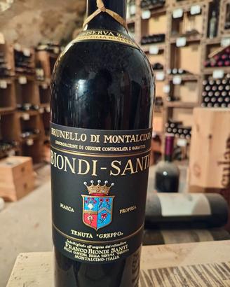 Brunello Biondi Santi riserva 2004