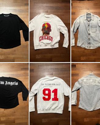 Abbigliamento Off White, Palm Angels, Supreme,