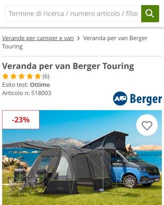 Veranda Berger easy Touring