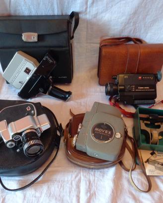 CANON BOLEX CARENA AGFA LOTTO CINEPRESA EPOCA