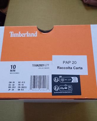 scarpe pelle bianche numero 44  Timberland