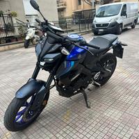 yamaha mt125 blu 2023 pari al nuovo 12000 km