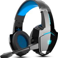 Cuffie da gioco cablate per Xbox One, PS5, PS4, PC