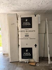 Porta blindata a doppia anta nuova della cosfer