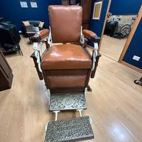 Rara sedia da barbiere koken