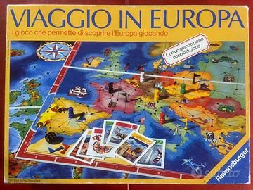 Gioco da tavolo Viaggio in Europa Ravensburger