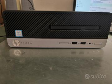 PC Sff HP 400 SSD Samsung+hdd DDR4 