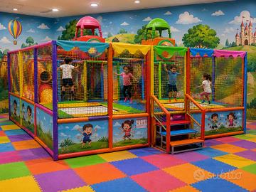 Trampolini Elastici per Sale Feste e Baby Parking