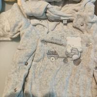 Lotto abbigliamento vestiti bambino 3-6 mesi 62cm