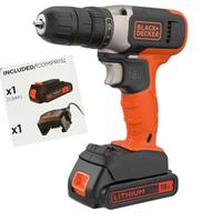 Black & Decker trapano avvitatore percussione 18v