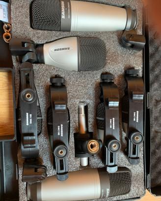 Samson kit 8 mic per batteria