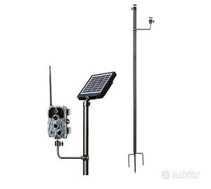 Staffa Supporto videocamera e pannello solarr