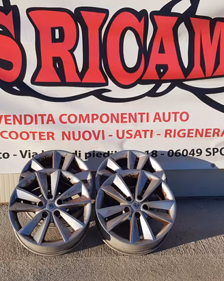 4x CERCHI LEGA RENAULT SCENIC MEGANE KADJAR 17"