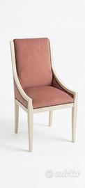 COPPIA SEDIE ELEGANTI BORCHIATE