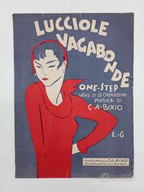 Spartiti musicali Lucciole Vagabonde anni 20