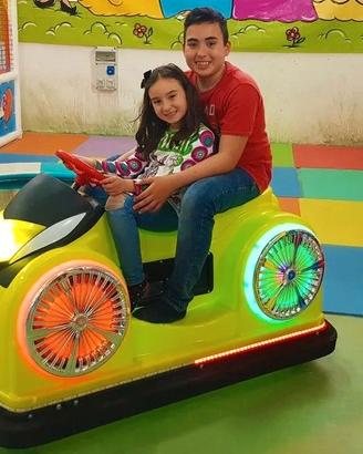 Circuito Baby Cars con Pista Auto a Gettoni