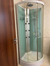 Cabina Doccia Semicircolare 90*90*225