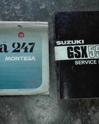 Libretto uso e manutenzione Honda cr /yamaha yz/su