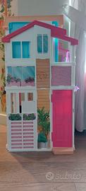 Barbie - La Casa a 3 piani, playset con ascensore