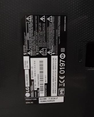 Ricambi LG 49LH590V