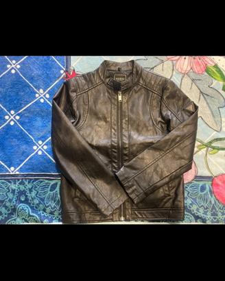 Giubbino ecopelle GUESS da bambino taglia 8 anni