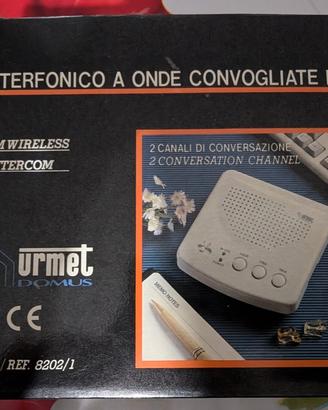 Interfonico a onde convogliate in fm urmet