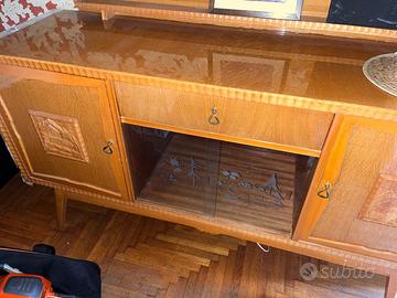 Arredi vintage buffet anni '50 - mobilio soggiorno